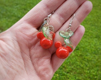 Cherry Crush Bauble earrings