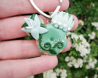 Beignet Beauty Dream Donut Keychain
