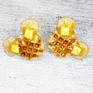 Whimsical Waffle Studs