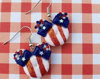 Patriotischer Prinzessinnentraum Donut