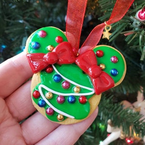 Large Realistic Tree Cookie Ornament