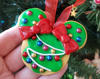 Large Realistic Tree Cookie Ornament