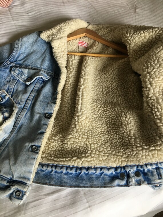 levi's sherpa denim trucker jacket