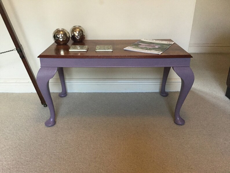 Upcycled Coffee Table With Queen Anne Legs Free Local