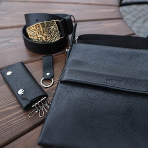 Hickok leather sling bag hot sale
