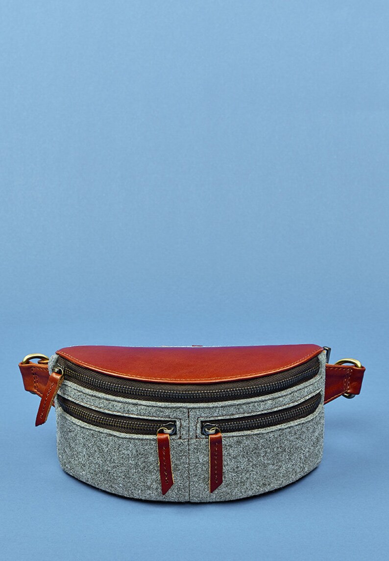 Summer bag Wool felt bag Wool felted bag Felt purse Wool bag Zipper bag Casual bag Bags and purses Gift bags Bum bag