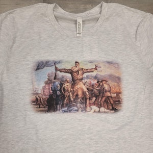 John Brown Shirt | Historical Painting | Kansas Day Merch