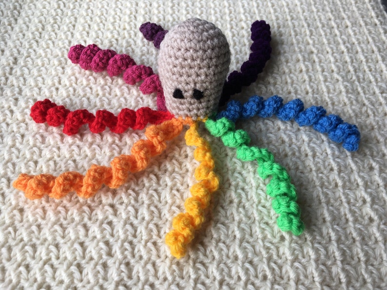 Crochet Octopus For Premature Newborn Babies Comforter Etsy