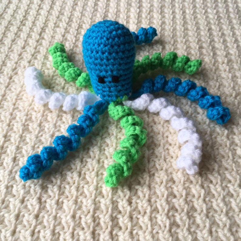 Crochet Octopus For Premature Newborn Babies Comforter Etsy