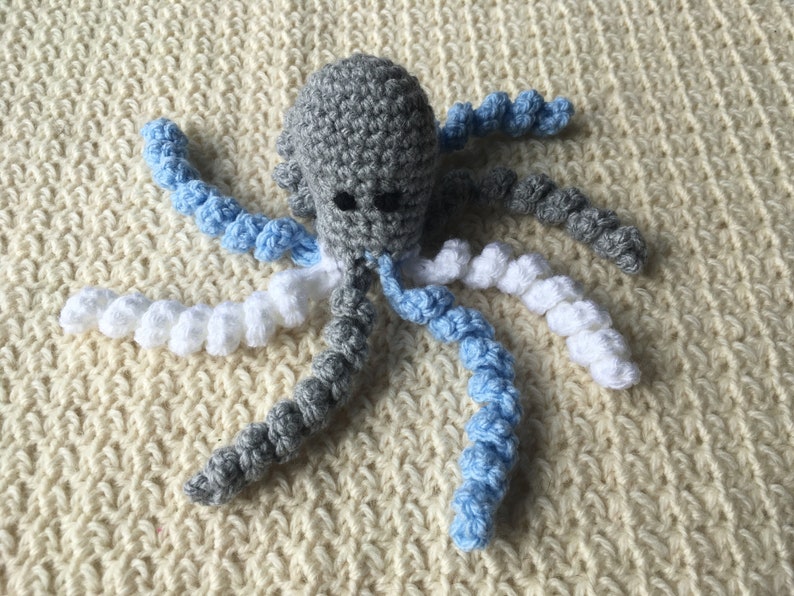Crochet Octopus For Premature Newborn Babies Comforter Etsy