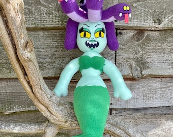 Cala Maria Plushie monster Phase handmade Fanmade Unofficial Mermaid big Plush Etsy UK