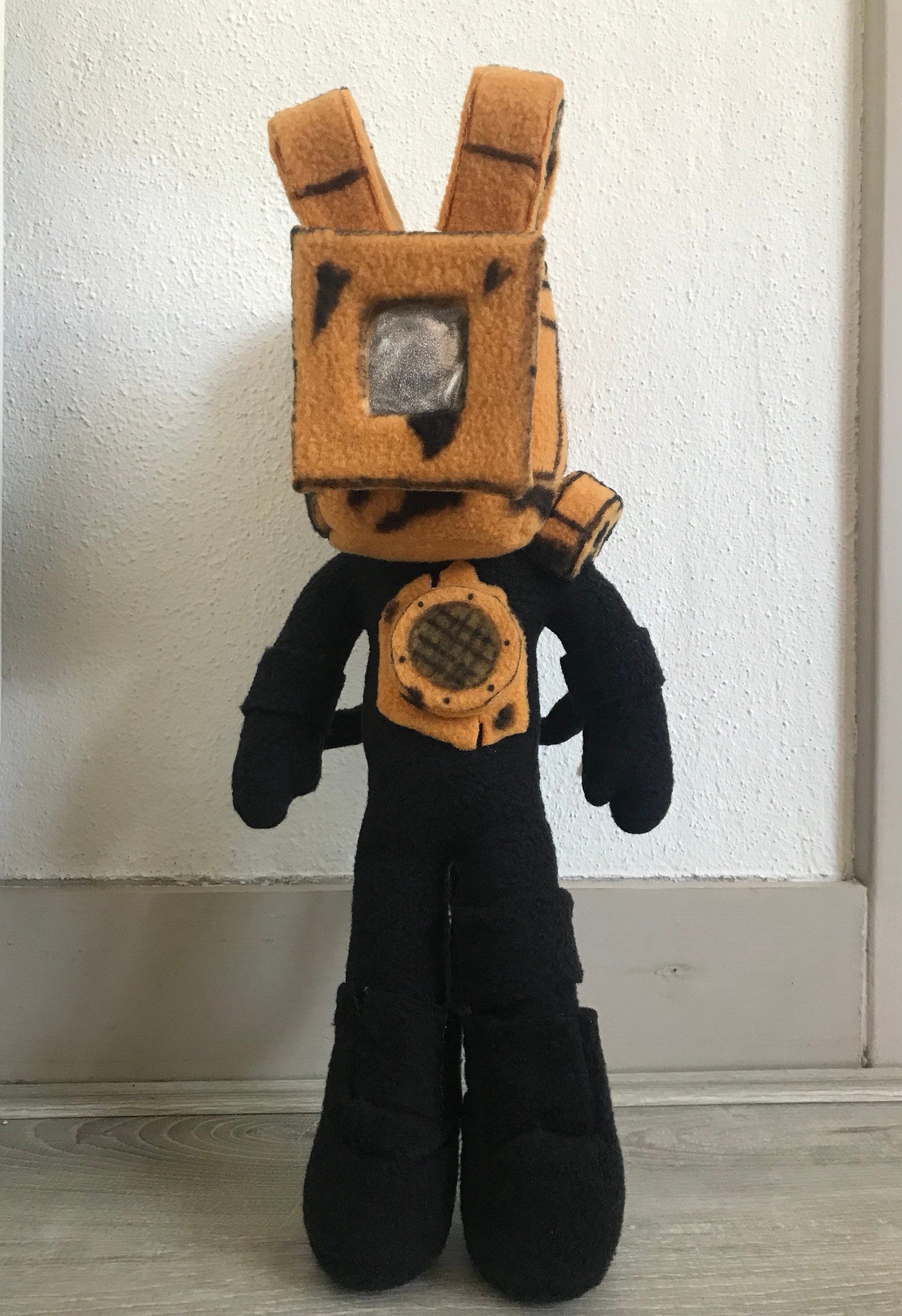 Projector Man Plushie- Handmade- Fanmade (unofficial)-projectionist - Etsy