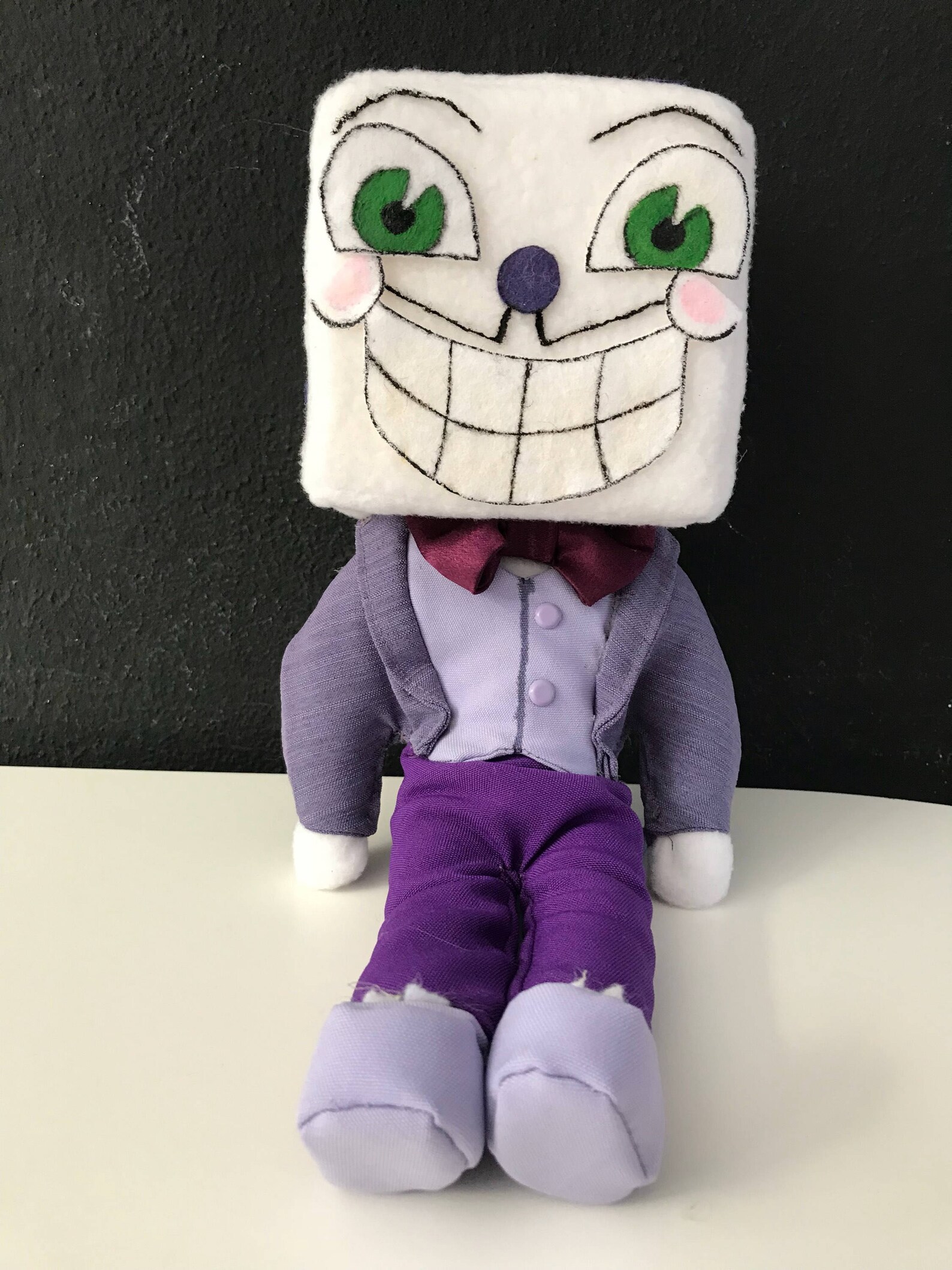 King Dice Plushie cuphead Fanmadehandmade Etsy Canada