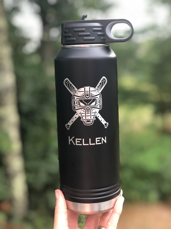 Personalized Catcher Water Bottle Engraved Water Bottle 