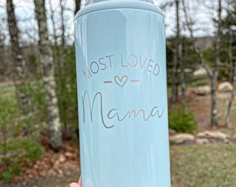 Most Loved Mama Skinny Can Cooler, Skinny Can, Can Cooler, Beverage Cooler, Can Coozy