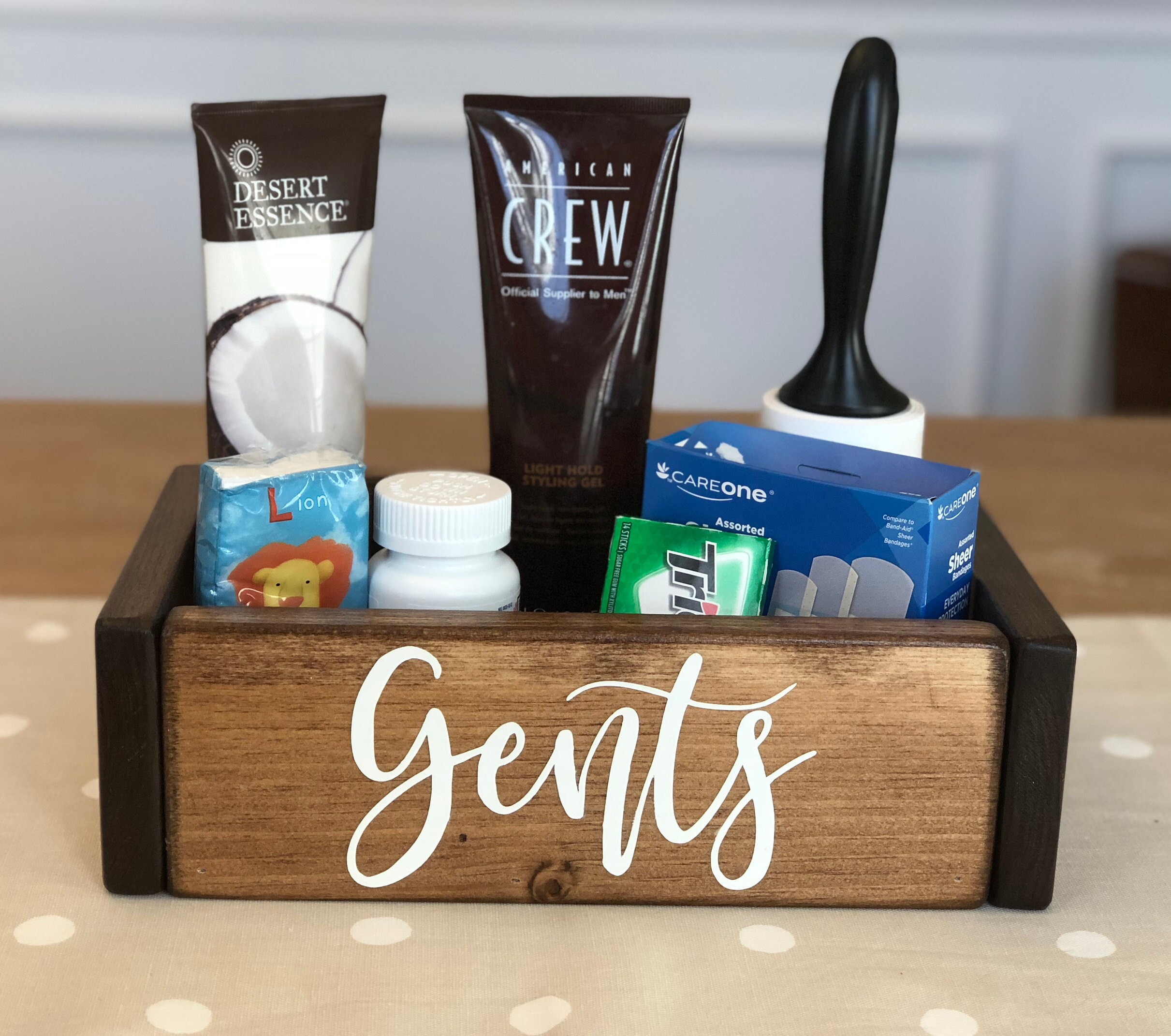 Wedding Reception Bathroom Bathroom Toiletry Boxes / Wedding | Etsy