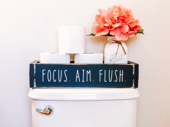 Bathroom Basket Bathroom Decor Toilet Top Storage Nice Butt Etsy
