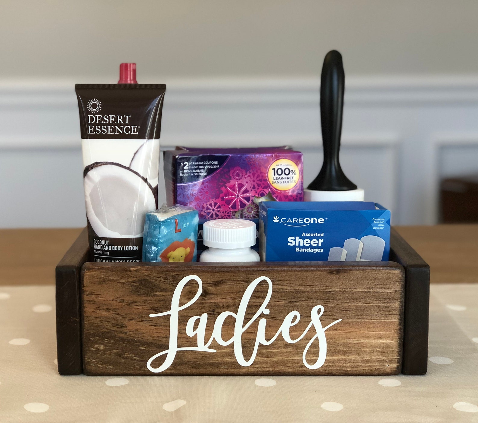 Wedding Reception Bathroom Bathroom Toiletry Boxes / Wedding Etsy