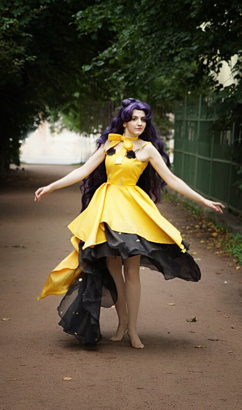 Buy Sailor Moon Luna Human Form Cosplay Costume Halloween Clothing