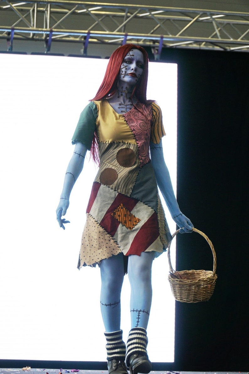 Sally Nightmare Before Christmas Dress Adult Cosplay  Etsy