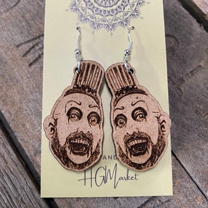 Captain Spaulding Earrings File Glowforge SVG