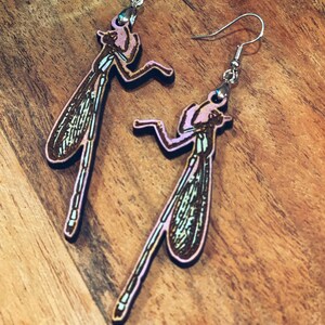 Dragonfly Earring SVG Laser Glowforge File