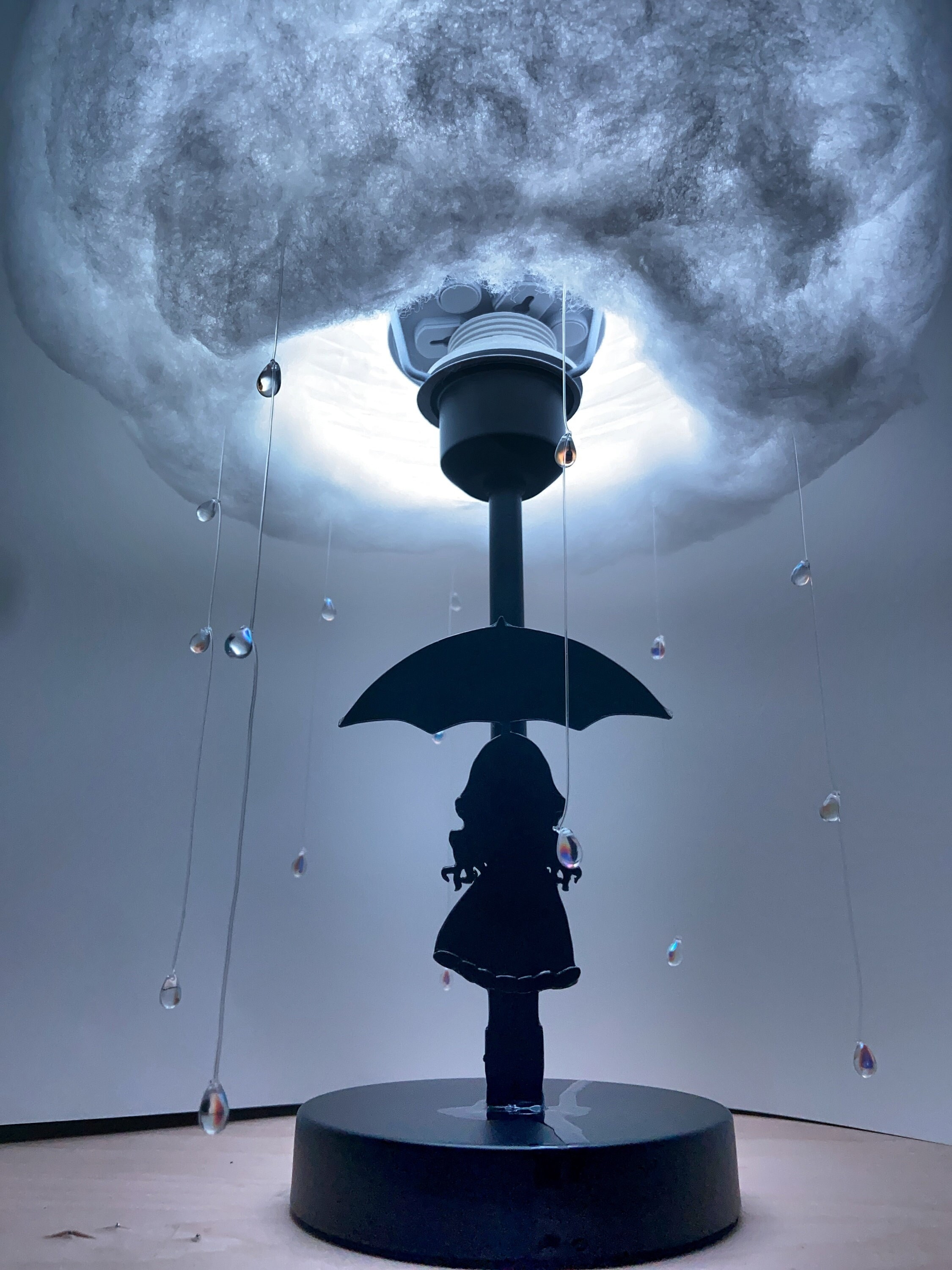 AULTRA Luz nocturna de nube para niños, lámpara de nube que cambia de color  para niños, decoración de habitación de nube para niñas, luz nocturna de