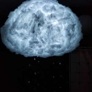 Light up cloud, bedroom night light, nursery decoration, cloud decor, room lighting