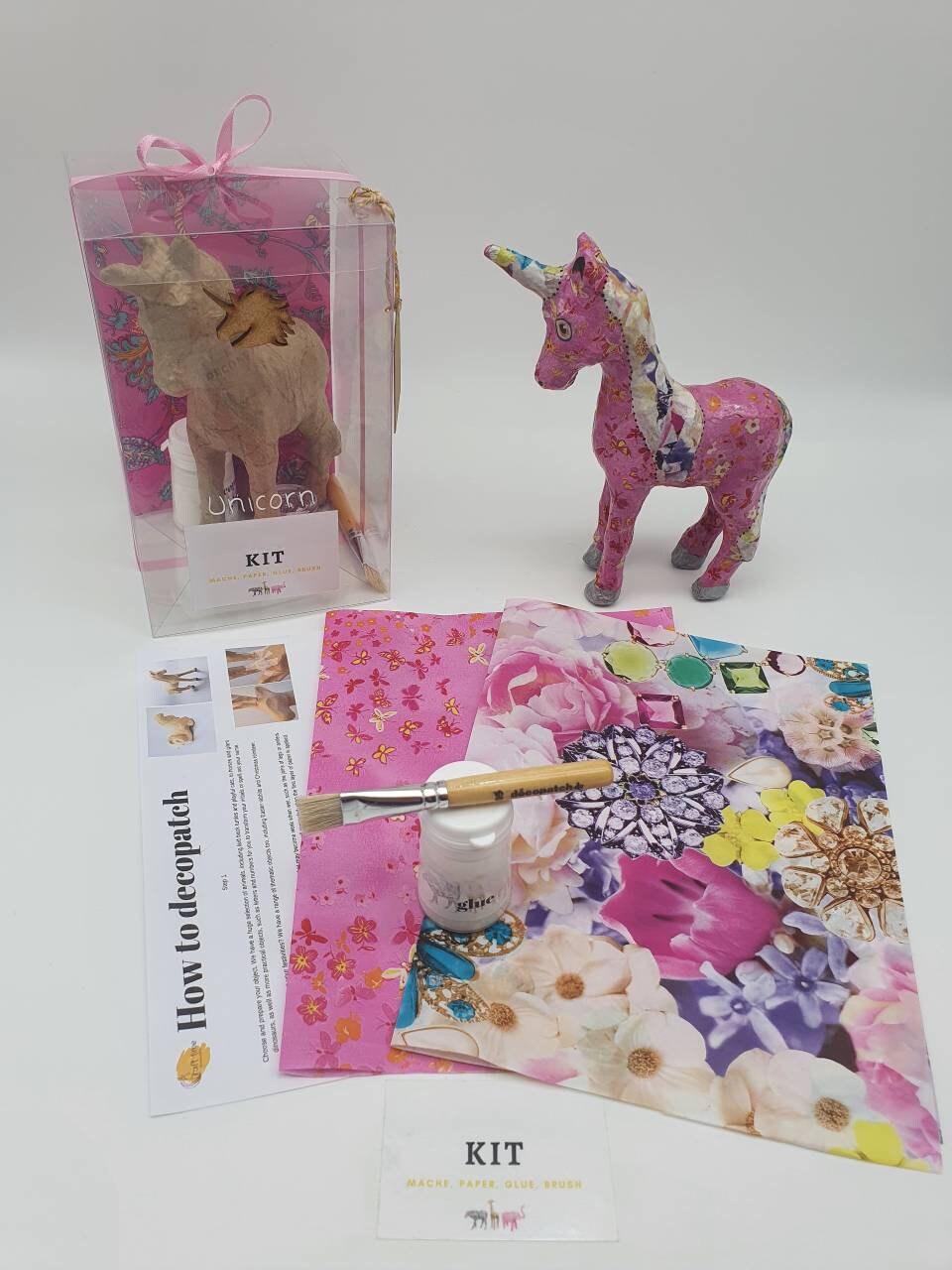 Unicorn Craft Template Digital Download DIY Craft for Kids