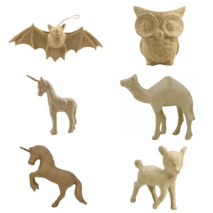 Decopatch Medium Paper Mache Animal - African Elephant | BLICK Art