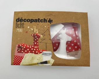 Large Decopatch Deer Kit, Decoupage Deer, Craft Kit, Paper Craft, Paper  Mache Fawn 