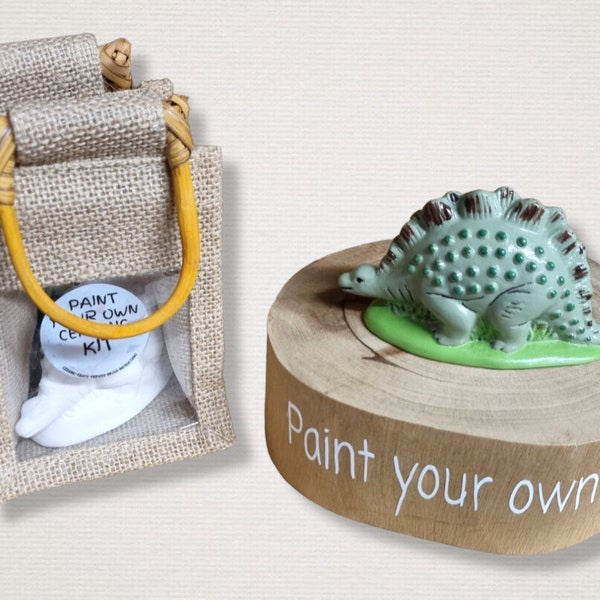 Paint Your Own Ceramic Dinosaur Etsy