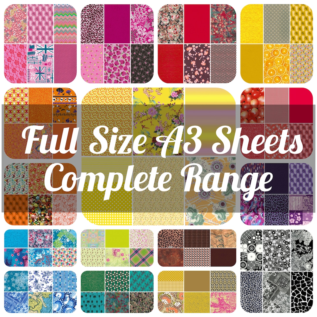 Decoupage Paper , Decopatch Paper, Single Sheets full Range Available