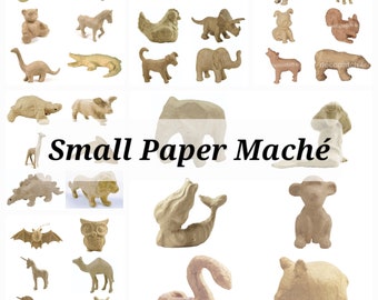 Décopatch Papier Mache Animal kit, 3.5x19x13.5cm, Brown