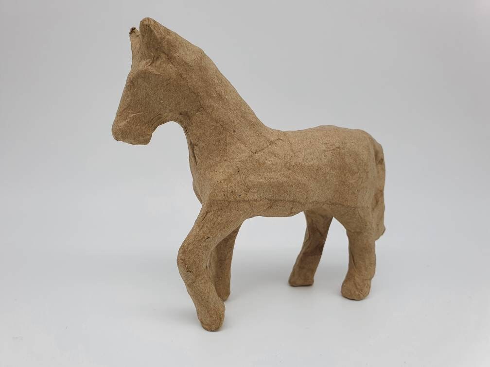 Small Horse Craft Kit Decopatch Kit Birthday/christmas Craft Etsy