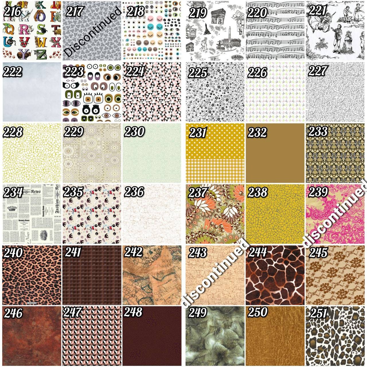 Decoupage Paper Decopatch Paper 30x20cm Sheets Full Range Etsy