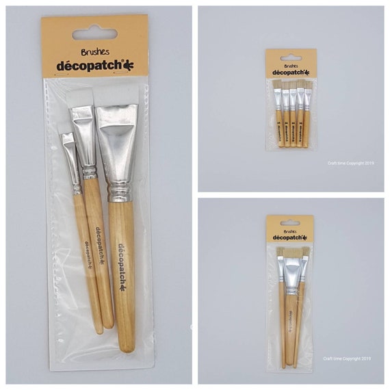 Decopatch Brushes, Decoupage Brush, Premium Brush, Craft Brushes