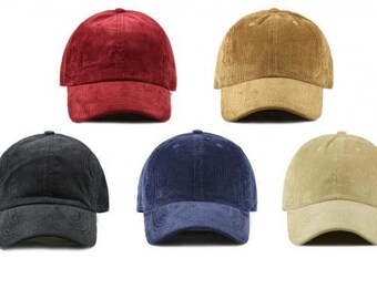 Wholesale Corduroy Baseball Cap - Etsy 
