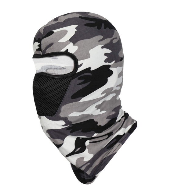 Camouflage Polyester Face Mask Neck Warmer Ninja Mask Etsy