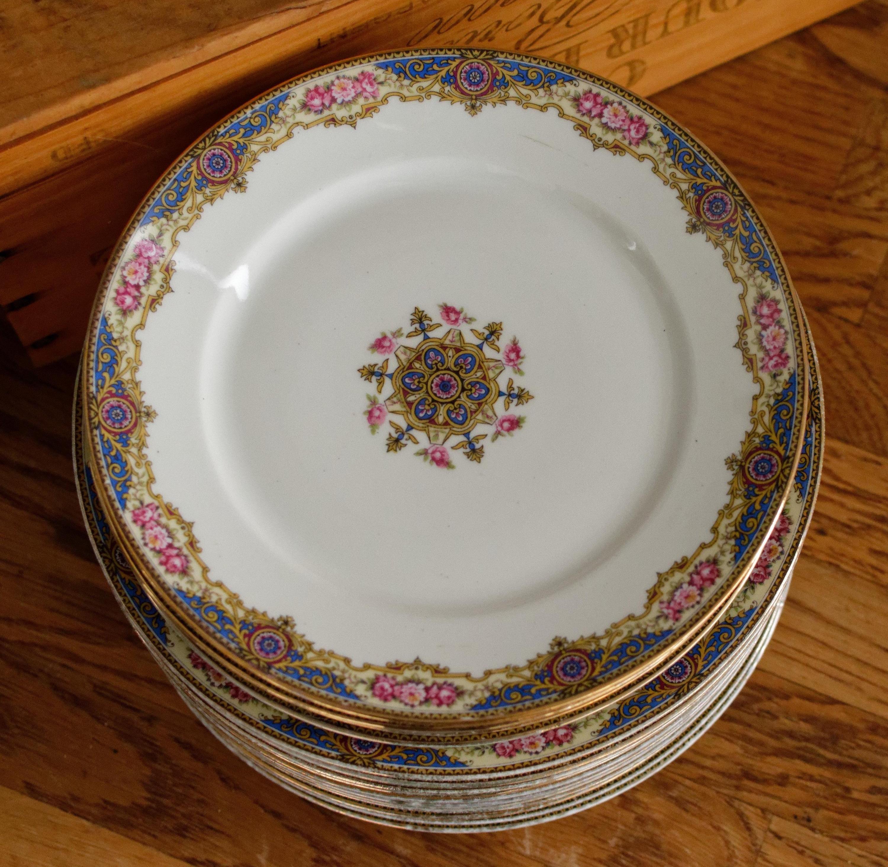 1920s ~ F. Legrand & Cie LIMOGES France ~ French Antique Fine