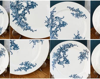 BFK（Boch Freres Keramis）　RÉGENT 　プレート 1890s ~ 