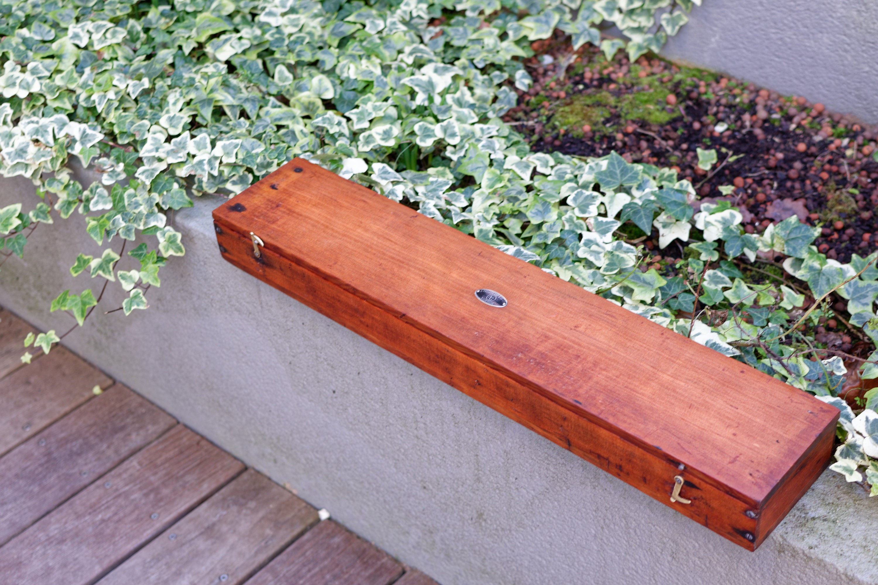 A. Gallenkamp & Co. Ltd ~ Ag London Vintage Wooden Box Wooden Scientific Instruments Boîte de Stocka