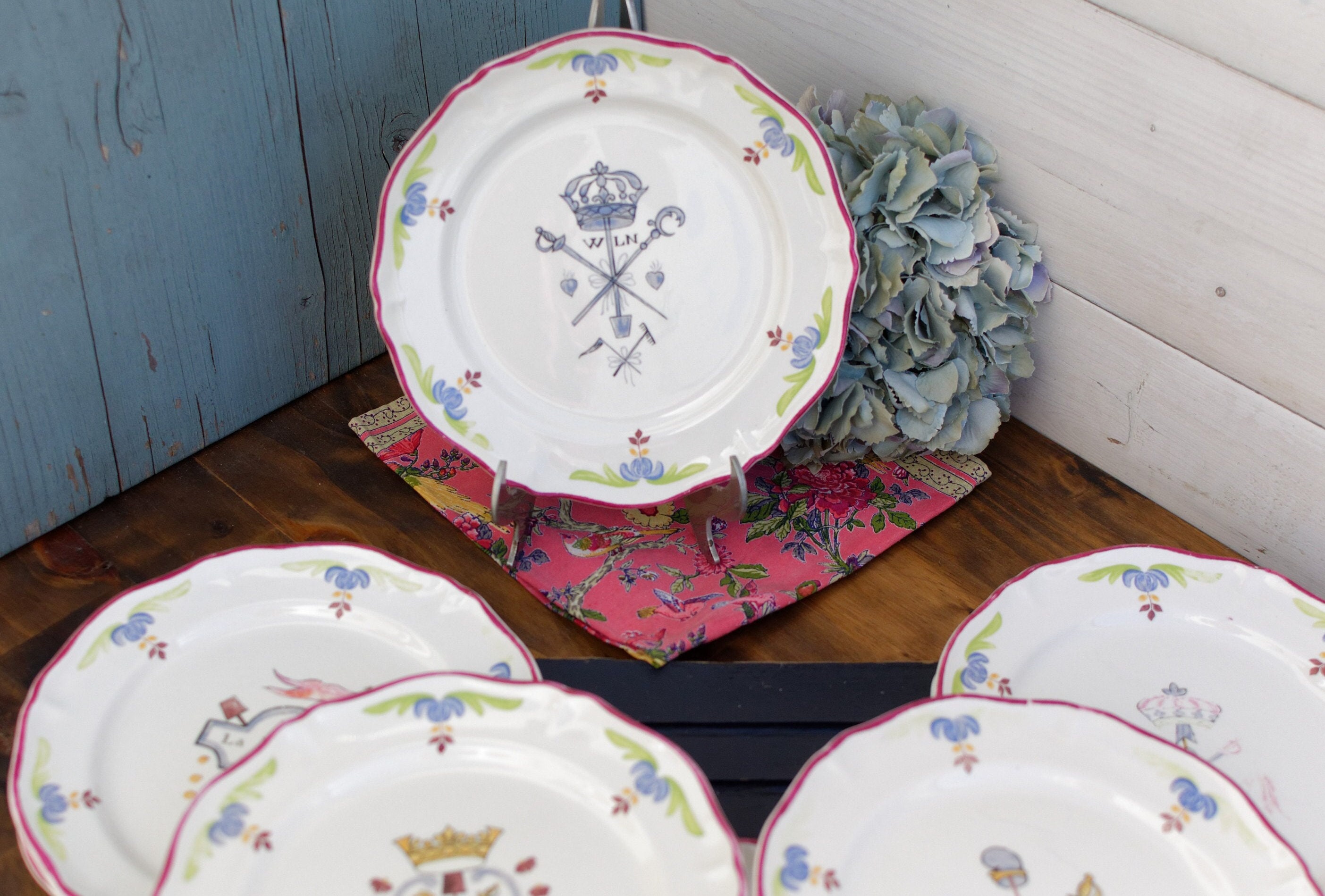Saint Amand France Plates - Etsy