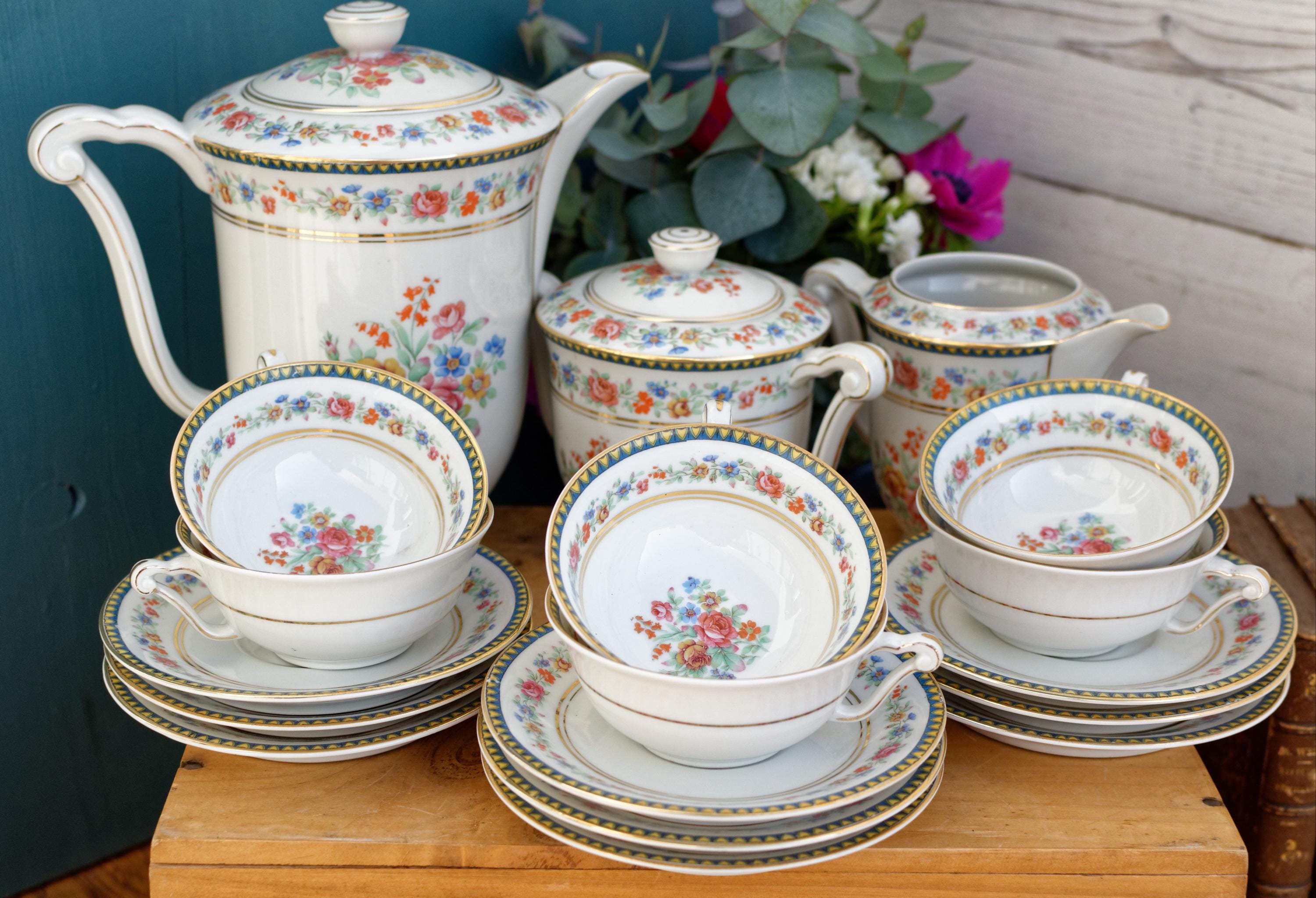 1940s ~ Raynaud & Co Rand C LIMOGES France ~ French Antique Fine
