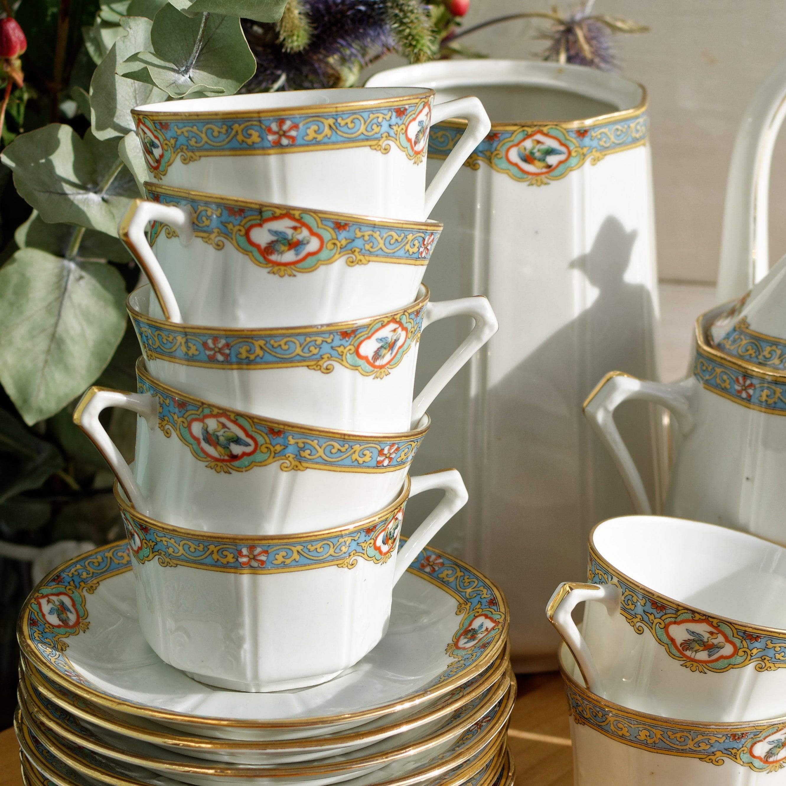1920s ~ F. Legrand & Cie LIMOGES ~ French Antique Fine Porcelain