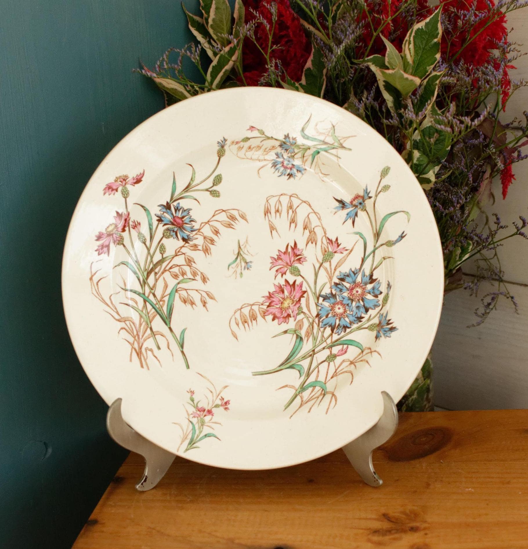 フランスヴィンテージ アールデコ ホルダー リボン レター