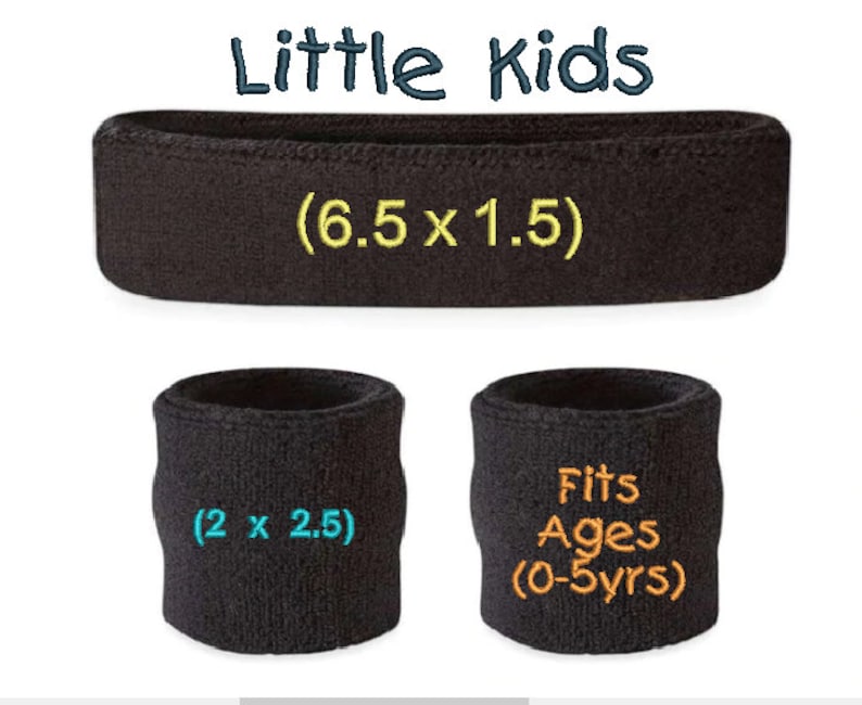 Sweatbands Custom Personalized Embroidered Sweat Bands Etsy