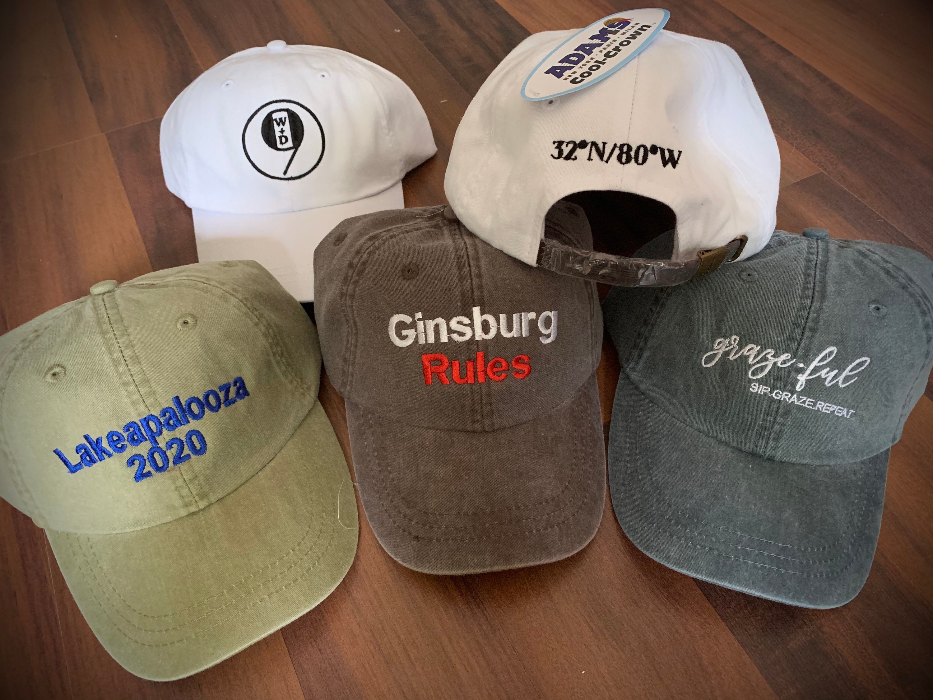 Custom Dyed baseball Hats, monogrammed, embroidered hats, distressed, sports cap, personalized Hats, logo monogram hat