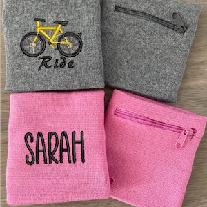 Cartera de pulsera con cremallera personalizada de calidad Un brazalete deportivo personalizado de 4 pulgadas, porta efectivo