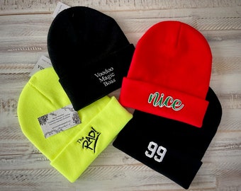 Custom gestickte Mützen Hüte personalisierte Sport Geschenke Erwachsenes Kind